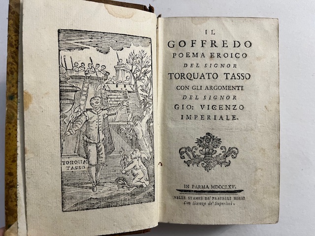Il Goffredo. Poema eroico del signor Torquato Tasso con gli argomenti del signor Gio. Vicenzo Imperiale